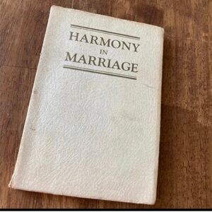 Harmony in Marriage Vintage Paperback Book Wedding Gift Newlyweds